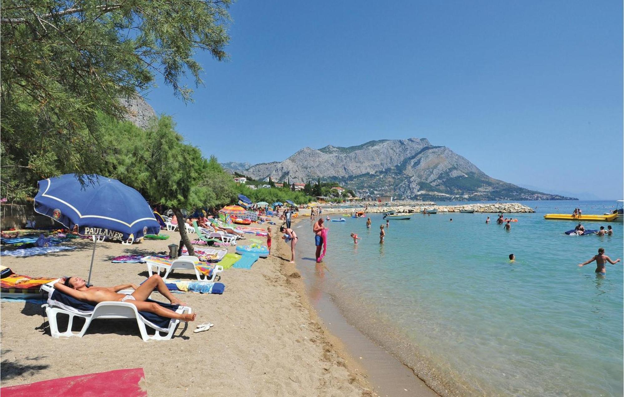 Nice Apartment In Omis With House Sea View Dış mekan fotoğraf